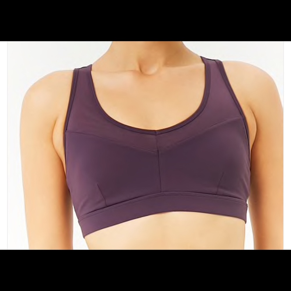 NWT Forever 21 Medium Impact Mesh Sports Bra